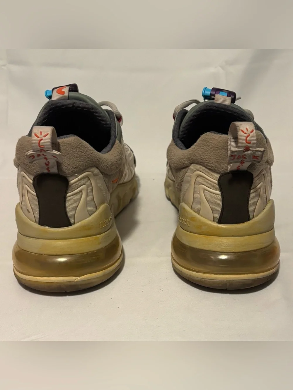 Nike Air Max 270 React ENG Travis Scott Cactus Trails CT2864-200 Men’s Size 14